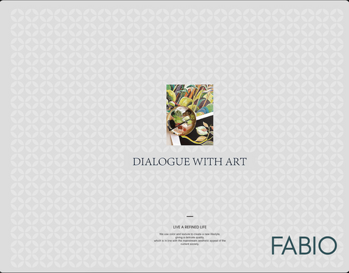 Dialogue with Art custom