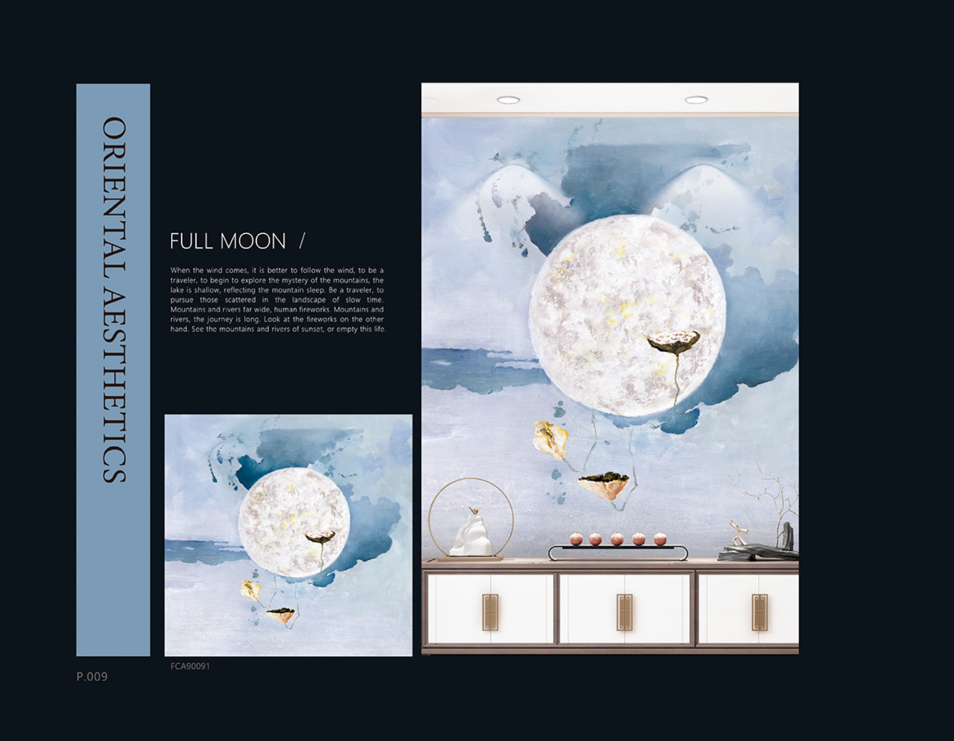 Chinoiserie Aesthetics Mural collection