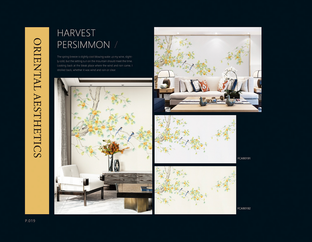 Chinoiserie Aesthetics Mural collection
