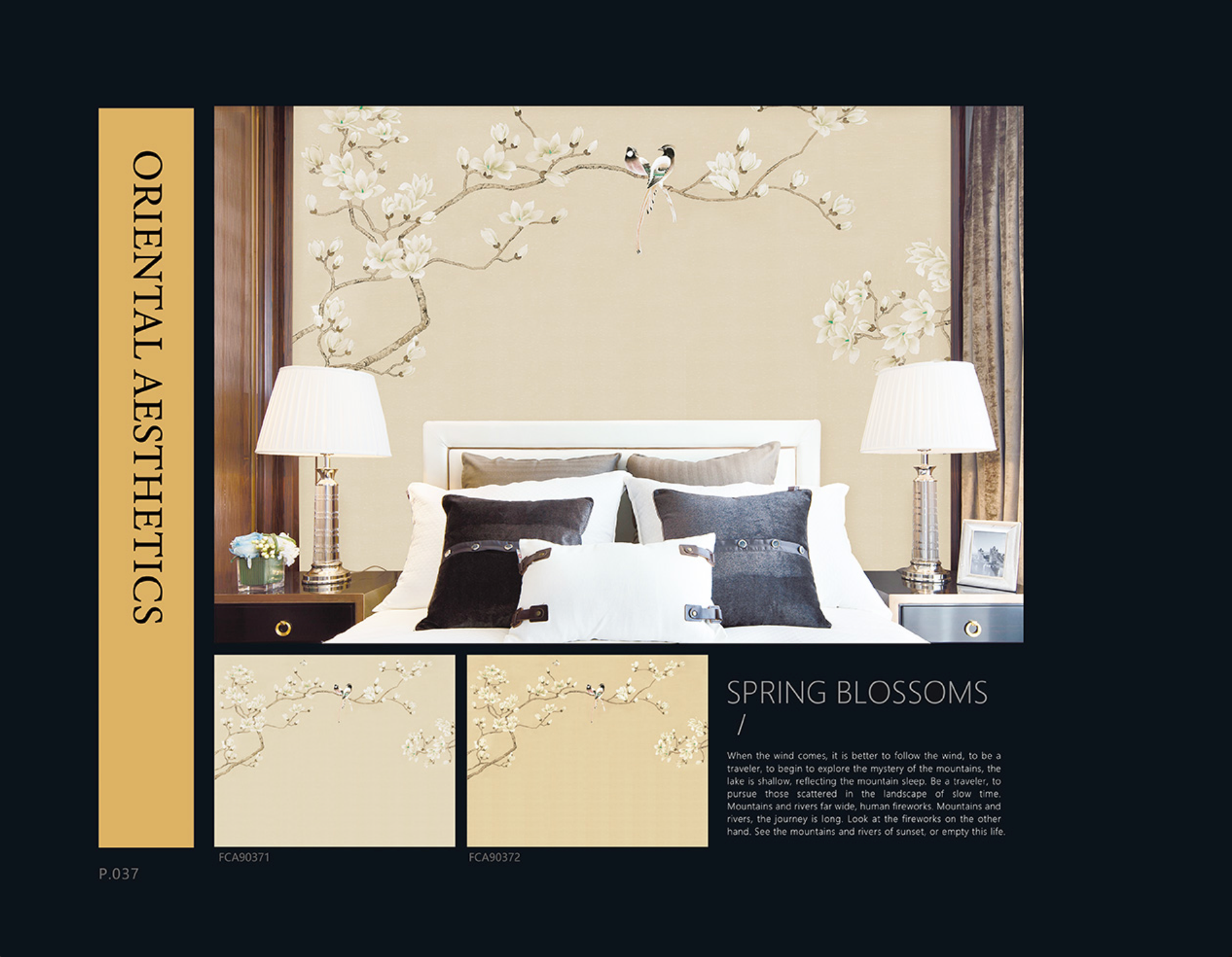 Chinoiserie Aesthetics Mural collection