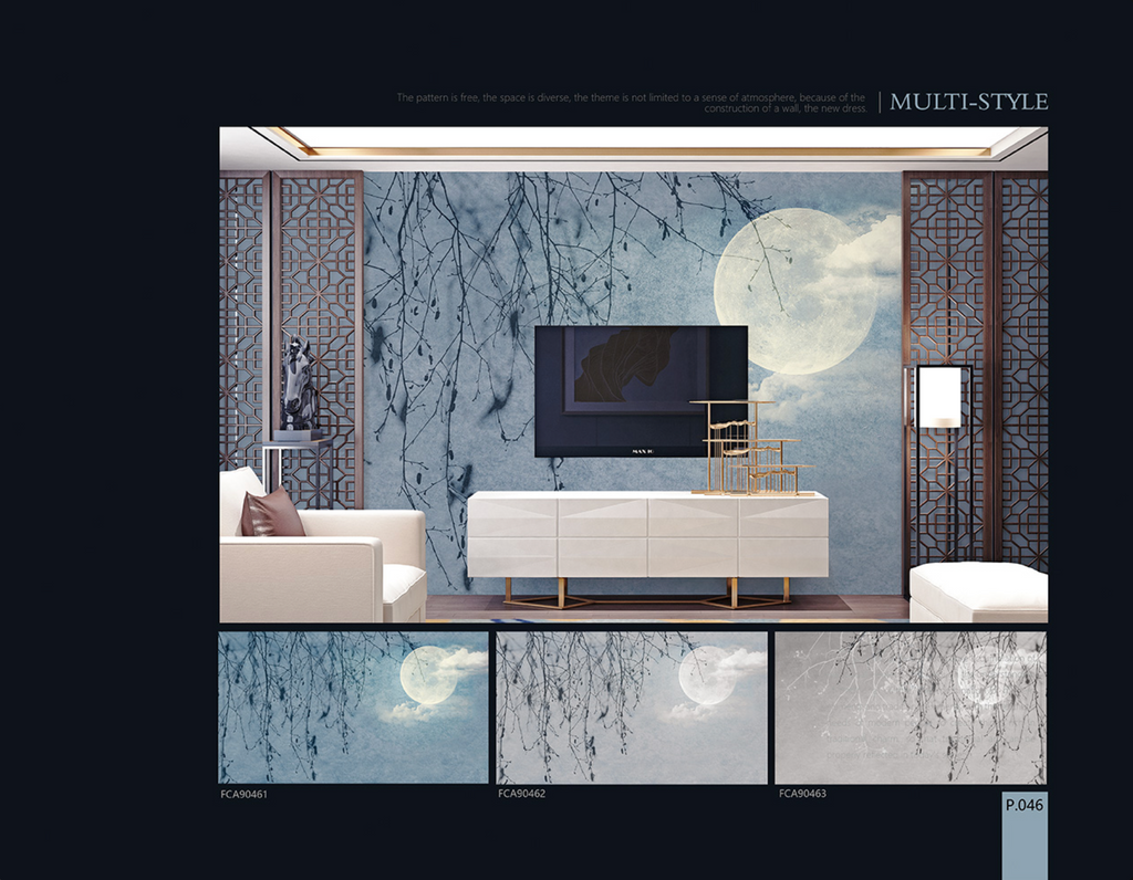 Chinoiserie Aesthetics Mural collection