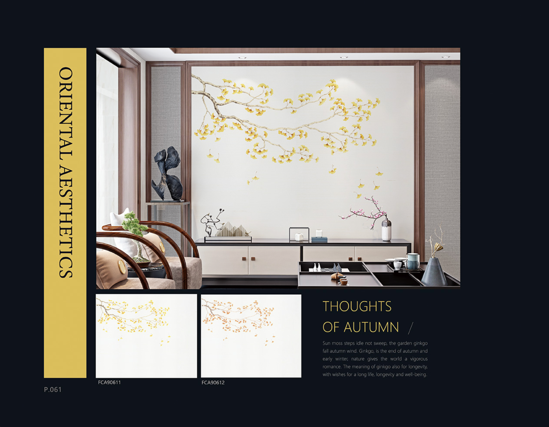 Chinoiserie Aesthetics Mural collection