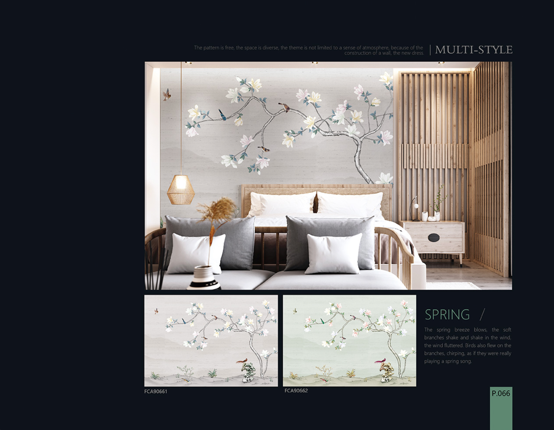 Chinoiserie Aesthetics Mural collection