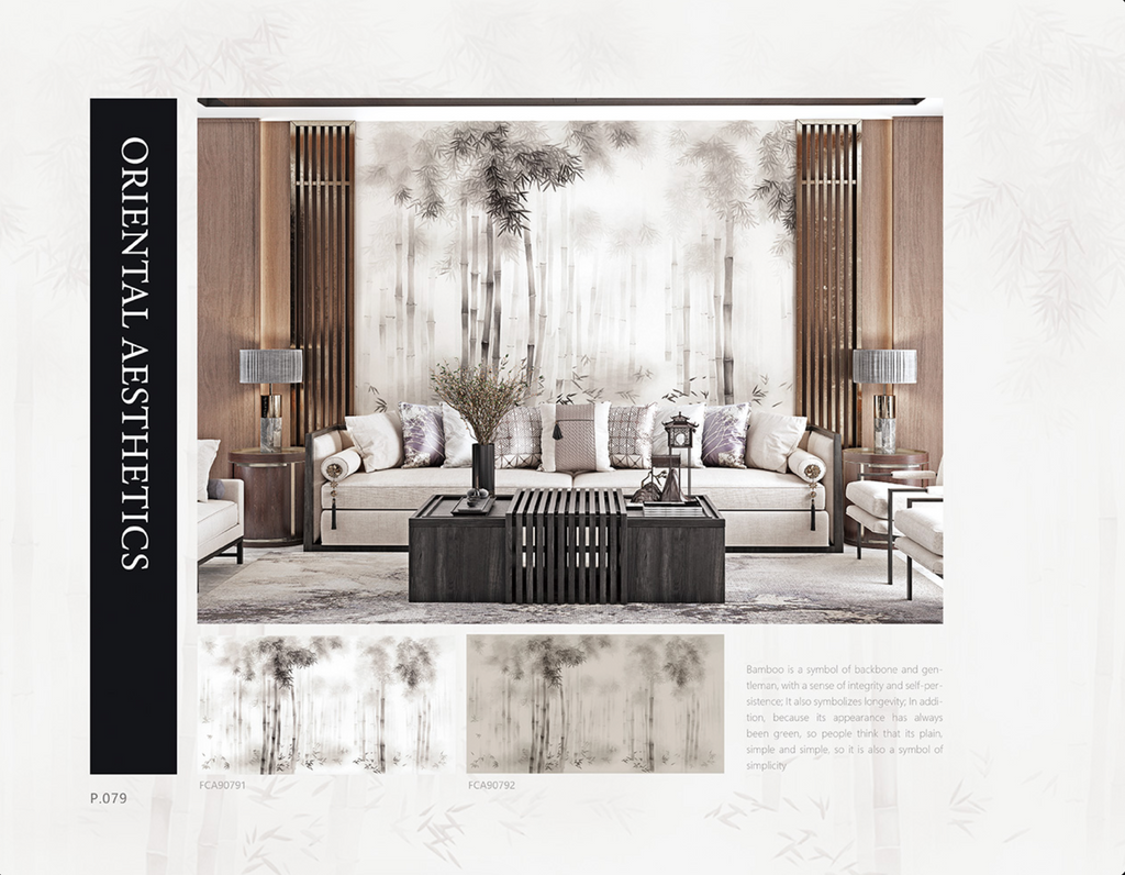 Chinoiserie Aesthetics Mural collection