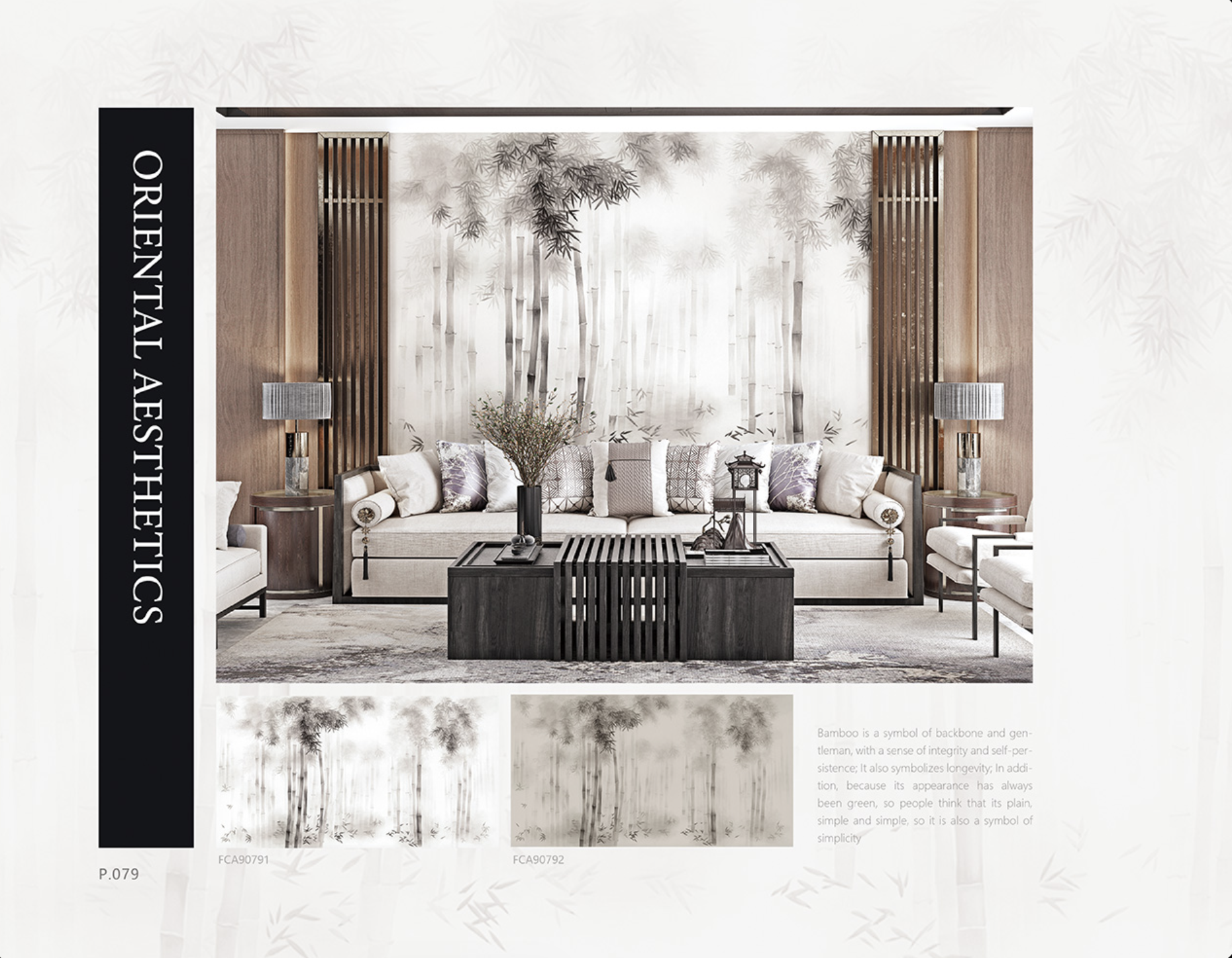 Chinoiserie Aesthetics Mural collection