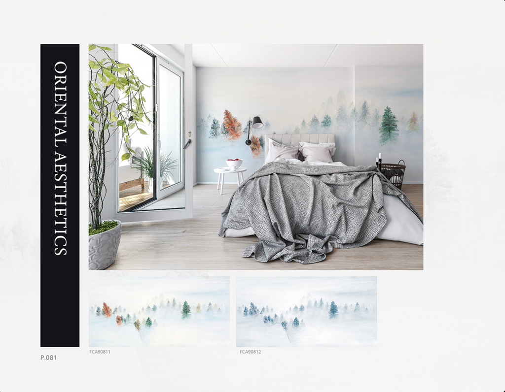 Chinoiserie Aesthetics Mural collection