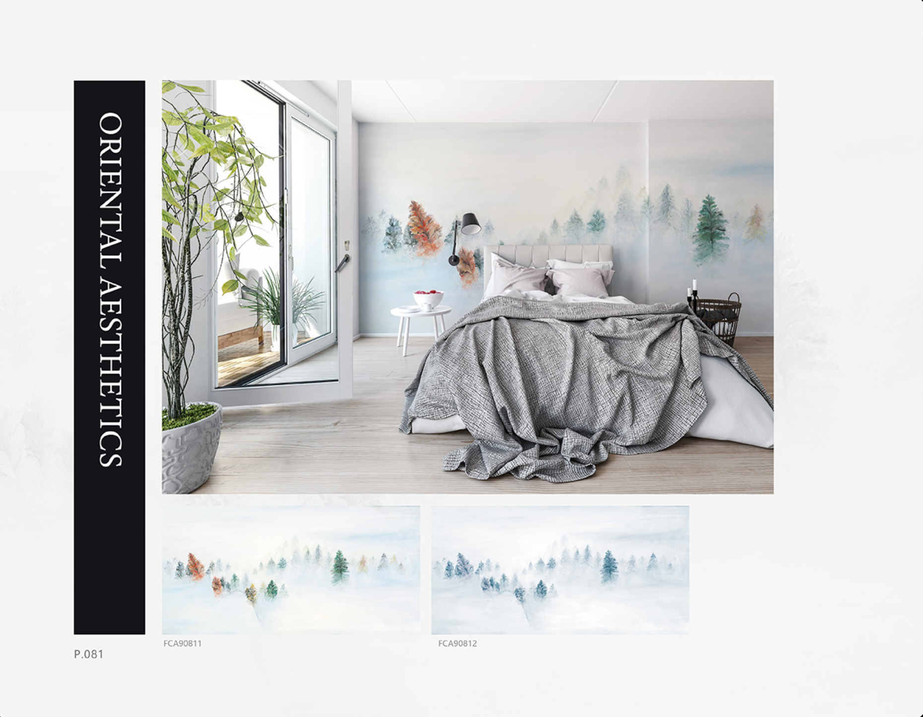 Chinoiserie Aesthetics Mural collection