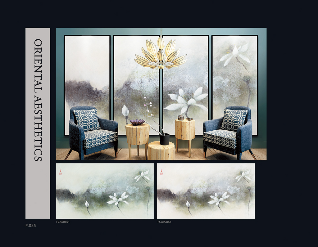 Chinoiserie Aesthetics Mural collection