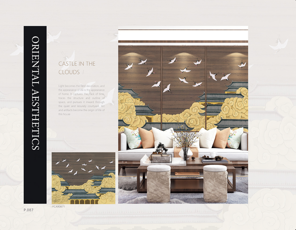 Chinoiserie Aesthetics Mural collection