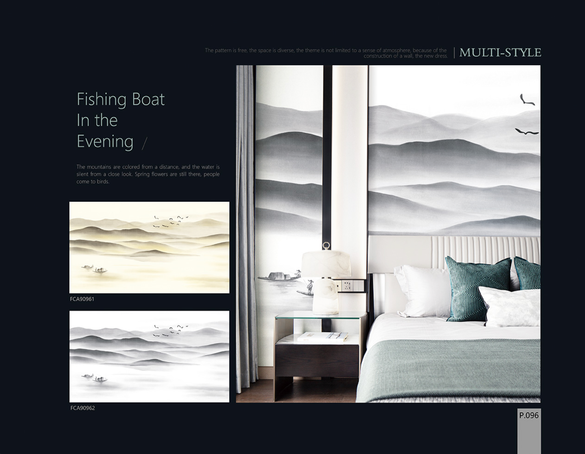 Chinoiserie Aesthetics Mural collection
