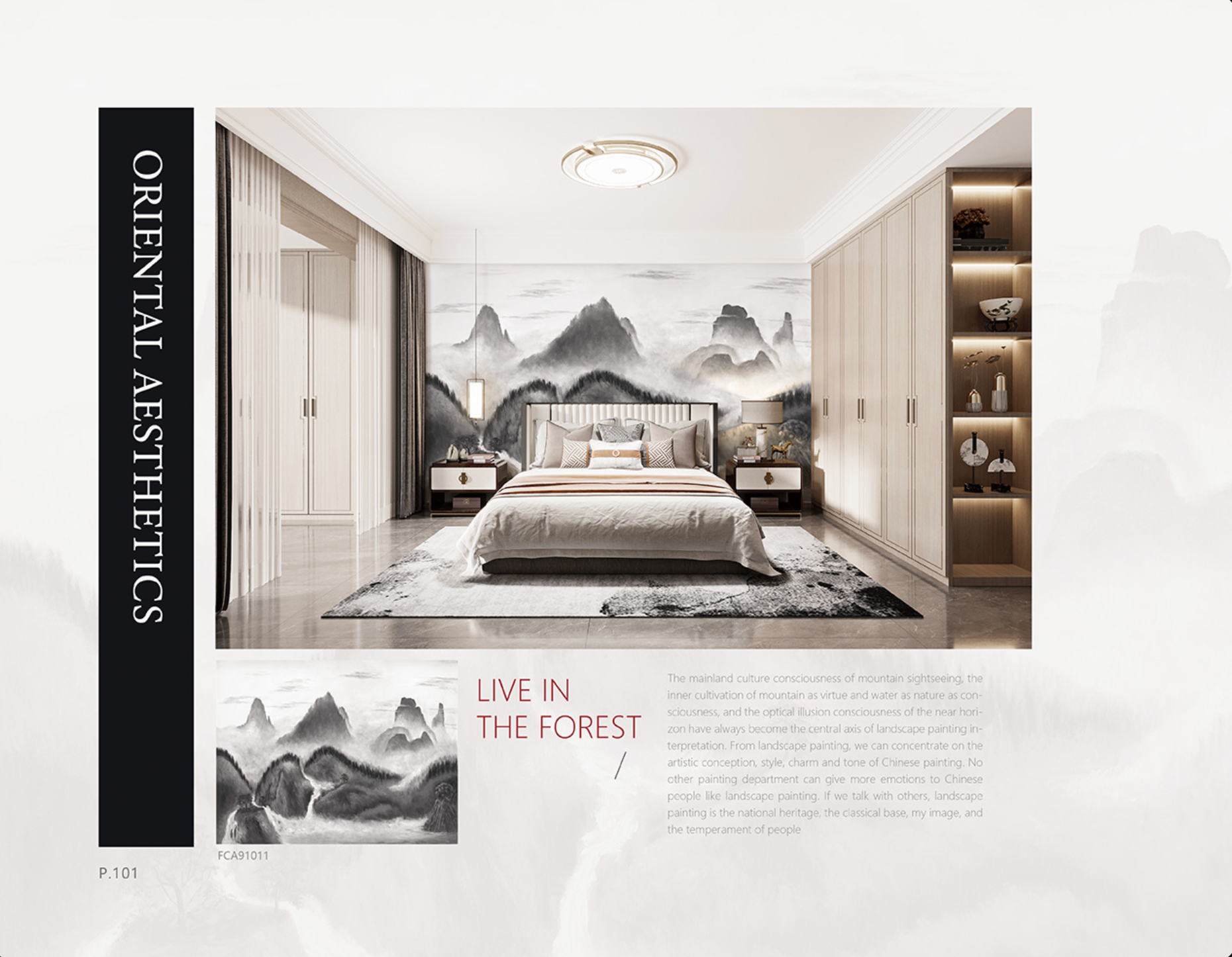 Chinoiserie Aesthetics Mural collection